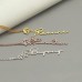 Customized Birth Flower Necklace Personolized Jewelry   