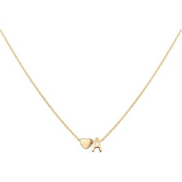 Heart Necklace Chain Jewelry Letter Personalized