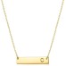 Customized Initial Necklace Jewelry Pendent Letter Chain  