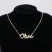 Customized Name Necklace Personalized gold Jewelry Pendant 