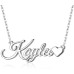 Customized Name Necklace Personalized Jewelry Pendant Heart Design