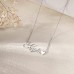 Customized Name Necklace Personalized Jewelry Pendant Heart Design