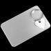 Personalized Engraving Custom Message Love Note Stainless Steel Wallet Insert Card 