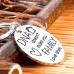 Dad Family Keychain Keyring Daughter son Gift