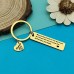 Thank You Keychain Corporate Gift Employee Appreciation Keyring