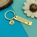 Thank You Keychain Corporate Gift Employee Appreciation Keyring