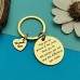 Thank You Keychain Gift Employee Appreciation Corporate Gift Keyring 