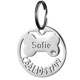 Customized Dog Tag Pet ID Personalized Cat Tag 