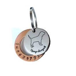 Customized Dog Cat Tag Pet ID Personolized Design