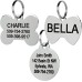 Customized Stainless Steel Pet ID Tags Personalized Dog Tags and Cat Tags 