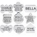 Customized Stainless Steel Pet ID Tags Personalized Dog Tags and Cat Tags 